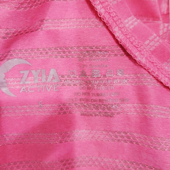 Zyia nimbus pink split back tank size small - Picture 5 of 5